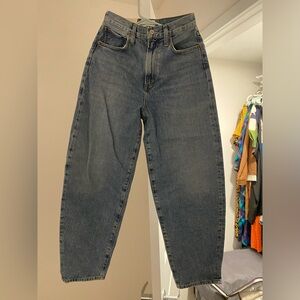 AGOLDE Blue Balloon Jeans Size 26, new with tag